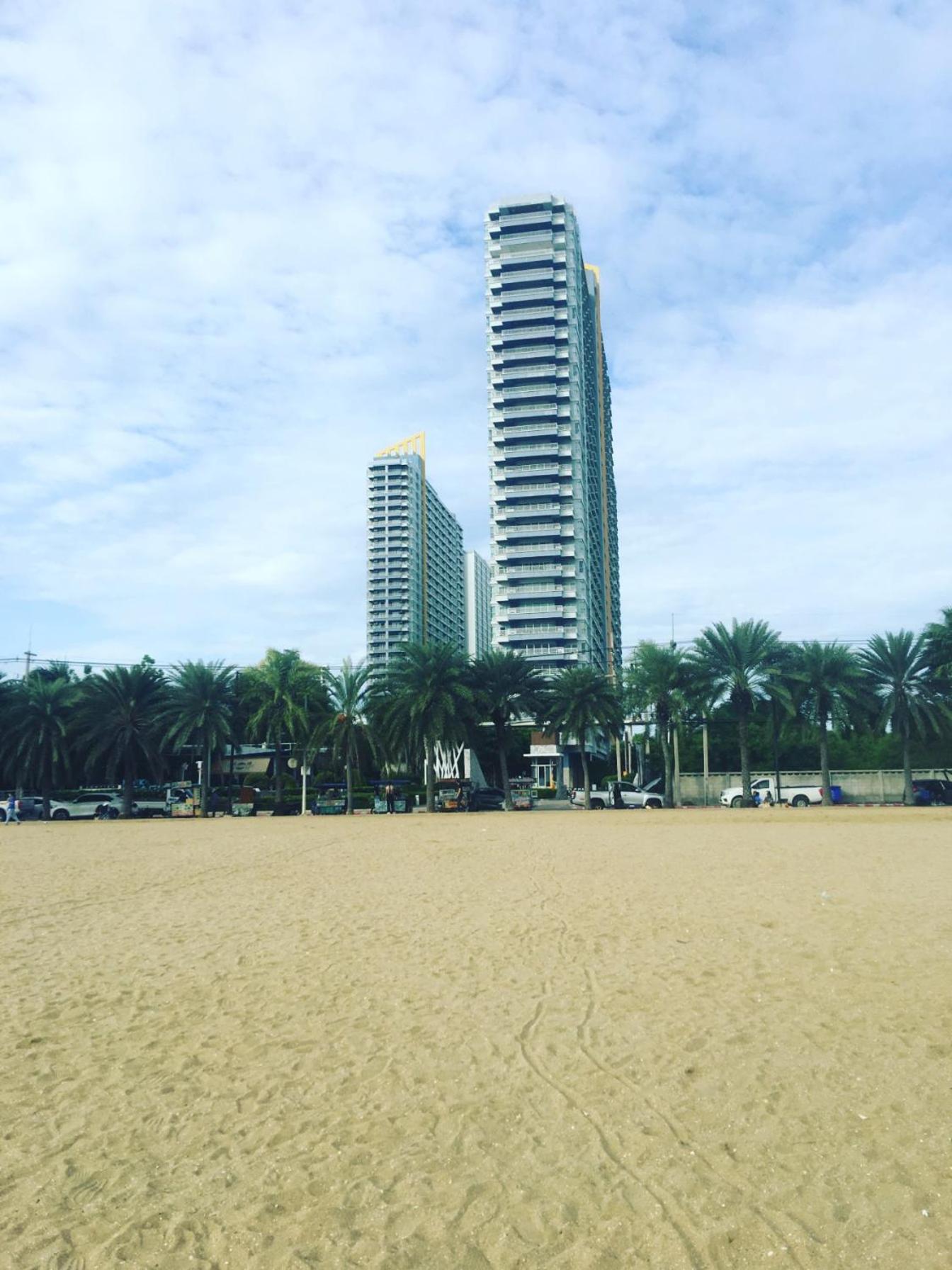 Appartement 2 ห้องนอน 2 ห้องน้ำ Seaview Jomtien ชั้น18 Extérieur photo