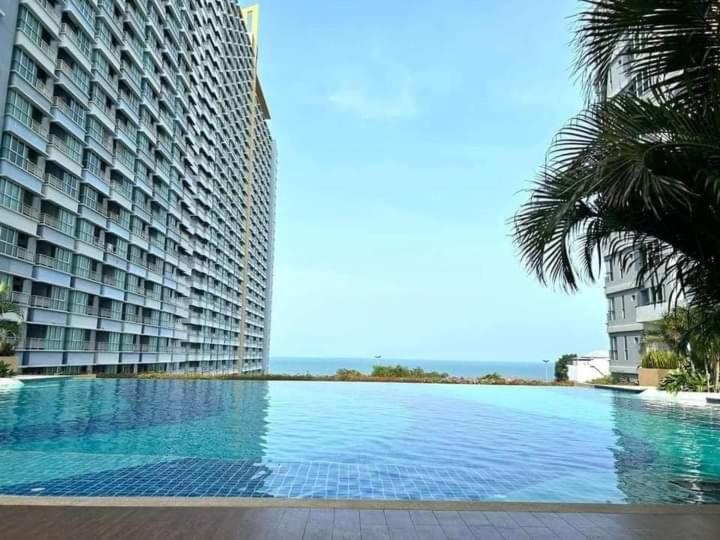 Appartement 2 ห้องนอน 2 ห้องน้ำ Seaview Jomtien ชั้น18 Extérieur photo