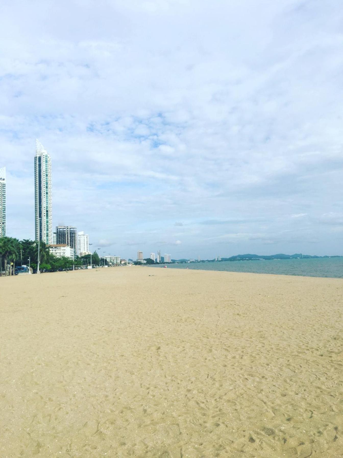 Appartement 2 ห้องนอน 2 ห้องน้ำ Seaview Jomtien ชั้น18 Extérieur photo